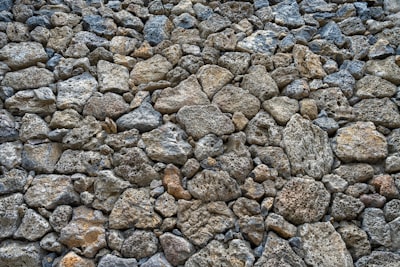 Rocky soil