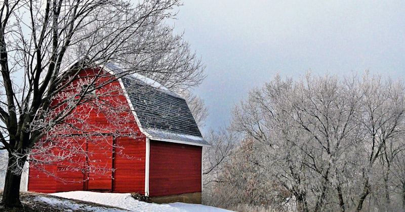 Landscape typical of USDA hardiness Zone 3a